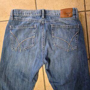 Wrangler 20X Style 42 Vintage Boot Jeans Men's 32 x 34 Blue Denim Western Cowboy